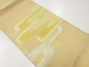 アンティーク　綴れヱ霞模様織出し袋帯（材料）